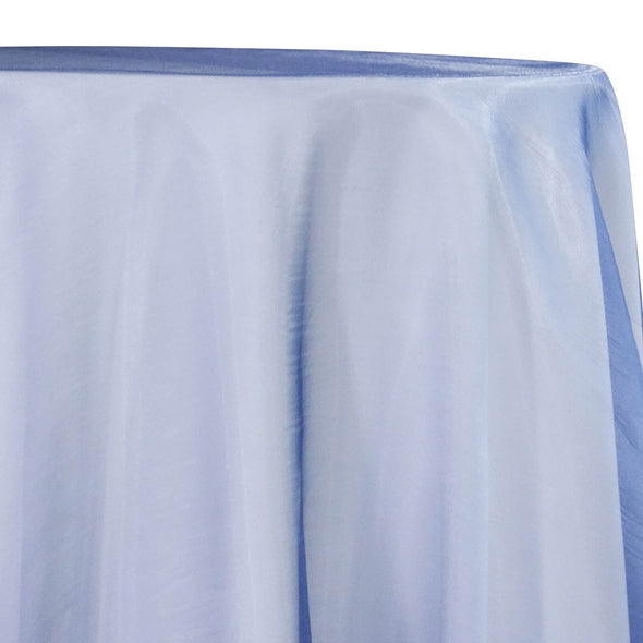Crystal Organza Table Linen in Blue D 124