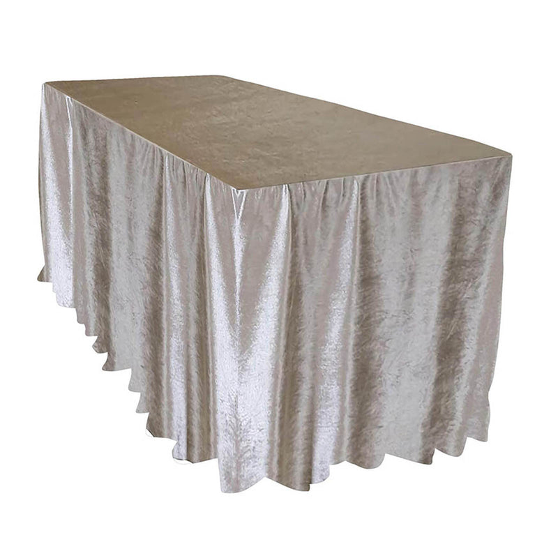 Lush Velvet Banquet Fitted Tablecloths - Hospitality Line