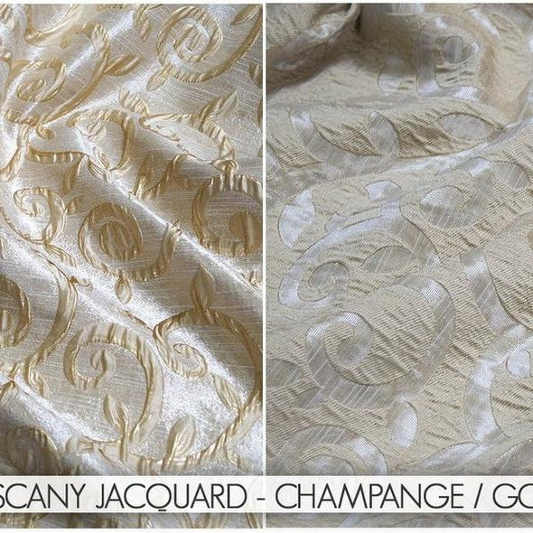 TUSCANY JACQUARD - CHAMPANGE / GOLD