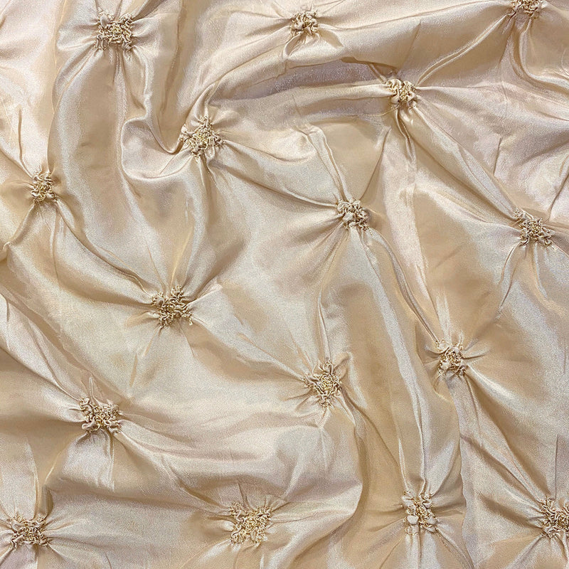 Belly Button (Pinwheel) Linen in Champagne