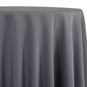 Charcoal Tablecloth in Polyester for Weddings