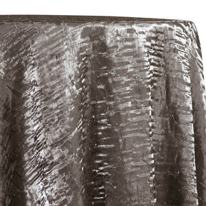 Crush Shimmer (Galaxy) Table Linen in Charcoal 07