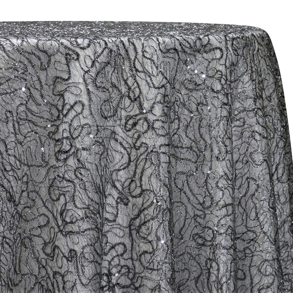 Bedazzle Linen in Charcoal