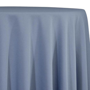 Slate Blue Tablecloth in Polyester for Weddings