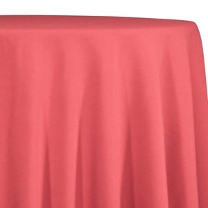 Coral Tablecloth in Polyester for Weddings