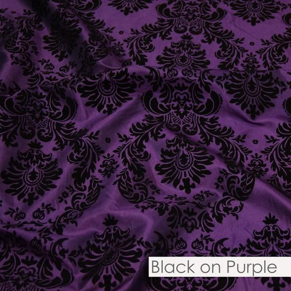 BLACK ON PURPLE