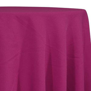 Magenta Tablecloth in Polyester for Weddings
