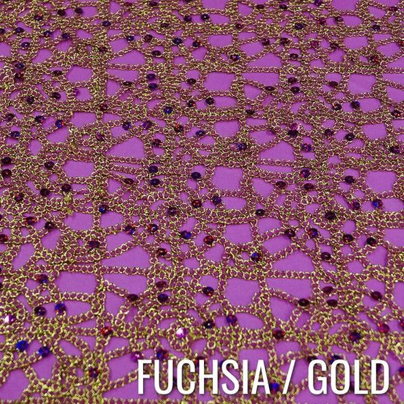 FUCHSIA/GOLD