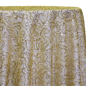 Bedazzle Table Linen in Gold 18k