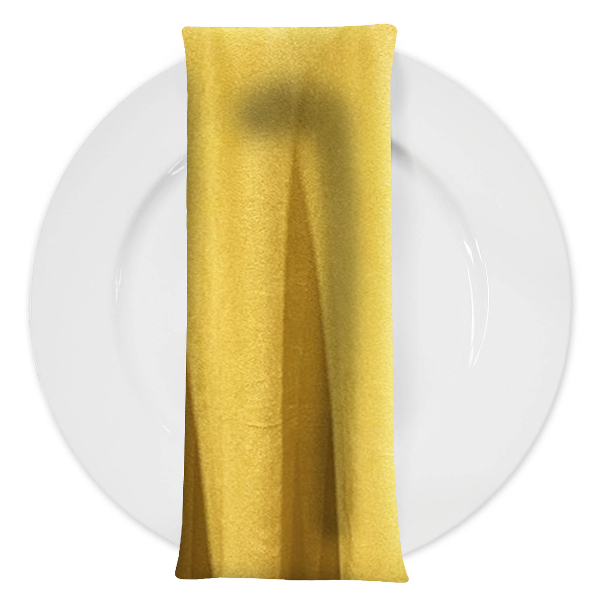 Luxury Plush Velvet Napkin in Gold 18K Urquid Linen