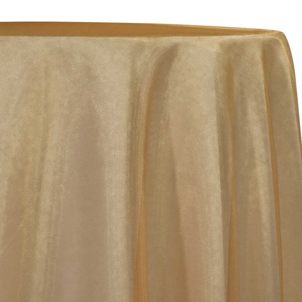 Crystal Organza Table Linen in Gold 902
