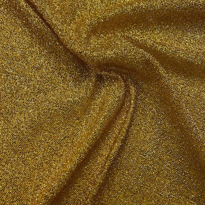 1pcs - Confetti Metallic - 90"x132" Banquet - Gold