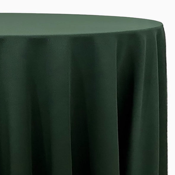 Scuba (Wrinkle-Free) Table Linen in Hunter Green
