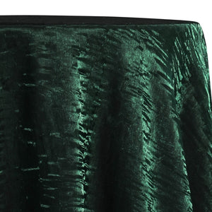 Crush Shimmer (Galaxy) Table Linen in Hunter Green 29