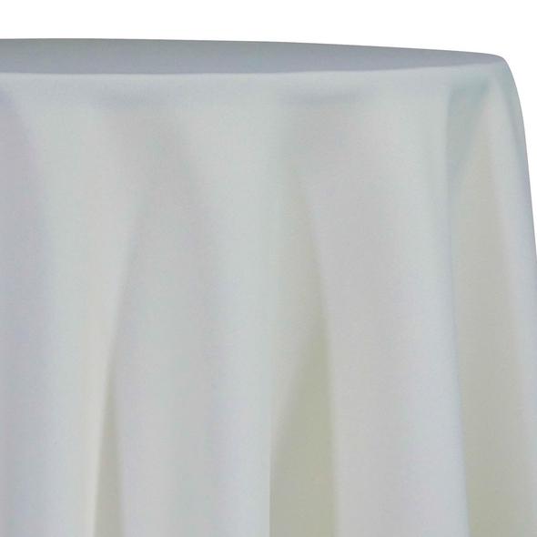 Ivory Tablecloth in Polyester for Weddings
