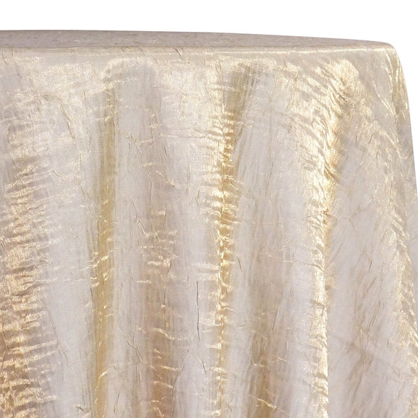 Crush Shimmer (Galaxy) Table Linen in Ivory 18
