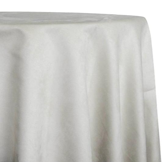 Microfiber Suede Table Linen in Ivory – Urquid Linen