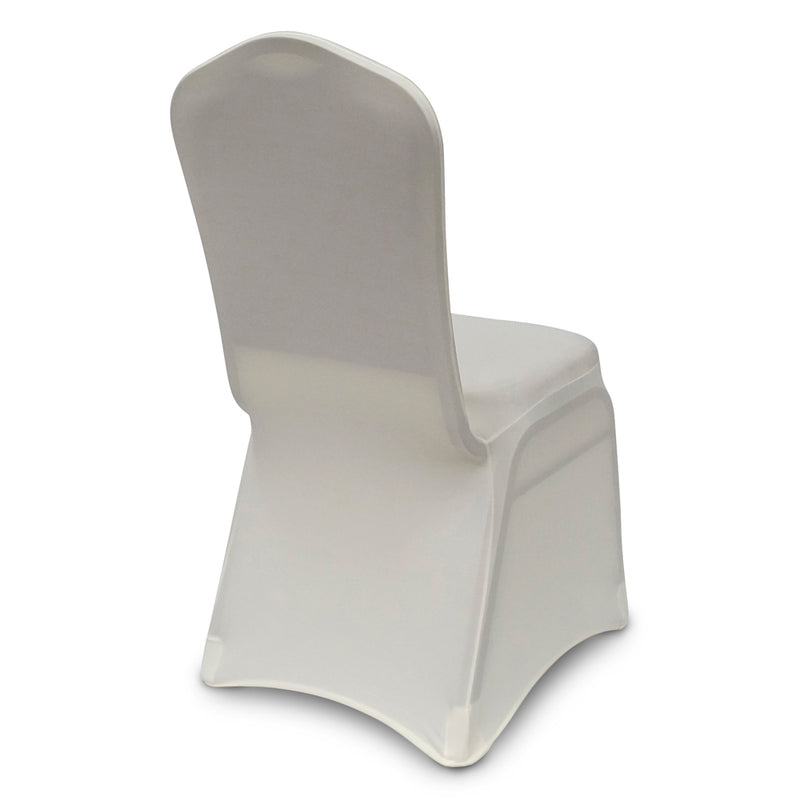 Spandex Banquet Chair Cover in Ivory