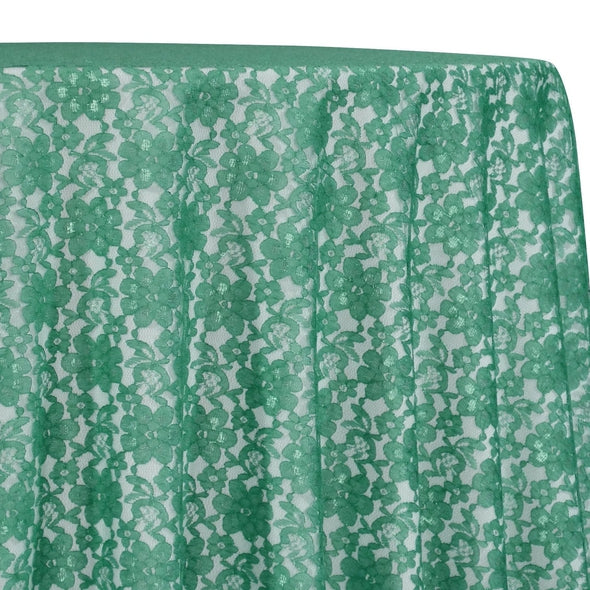 Classic Lace Table Linen in Jade 2000