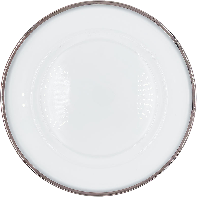 Klasik - Glass Charger Plate in Rose Gold (Item # 0241)