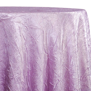 Crush Satin (Bichon) Table Linen in Lavender 468
