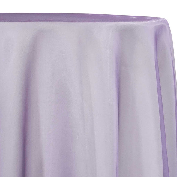 Crystal Organza Table Linen in Lilac D 450