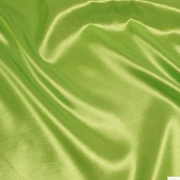 Taffeta (Solid) Table Linen in Lime 026
