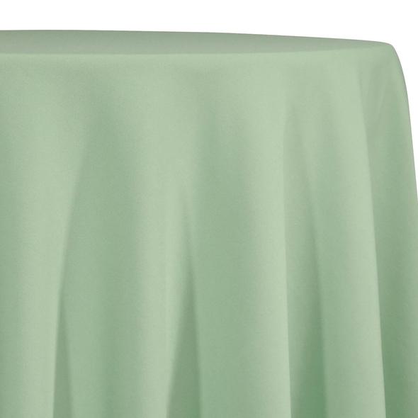 Mint Green Tablecloth in Polyester for Weddings