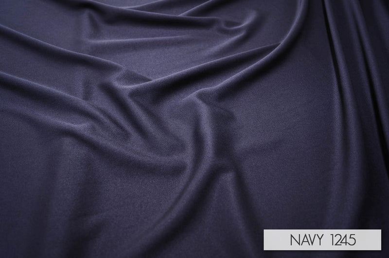 100pcs - Polyester Poplin - Elastic Cap - No ties - Navy