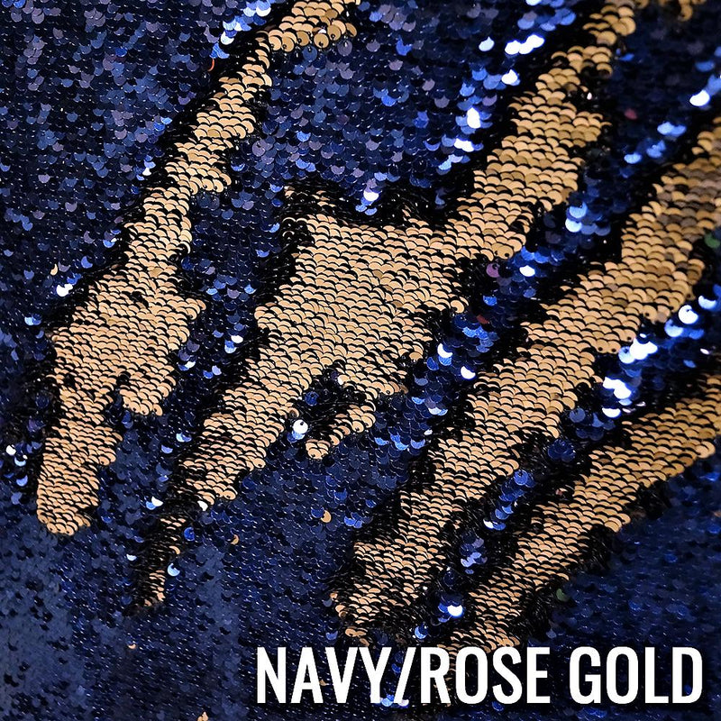 NAVY / ROSE GOLD