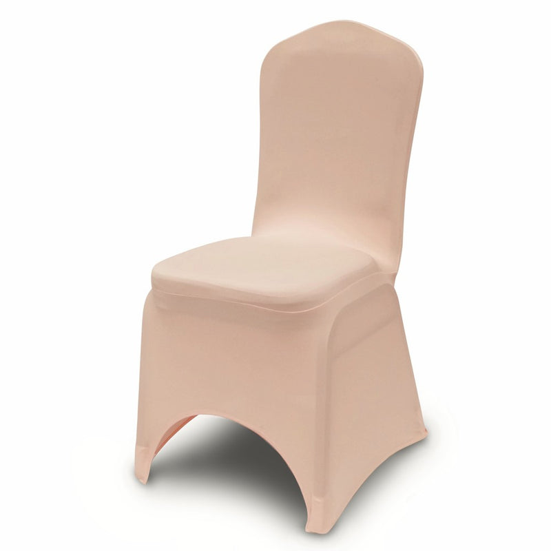 Spandex Banquet Chair Cover in Peach