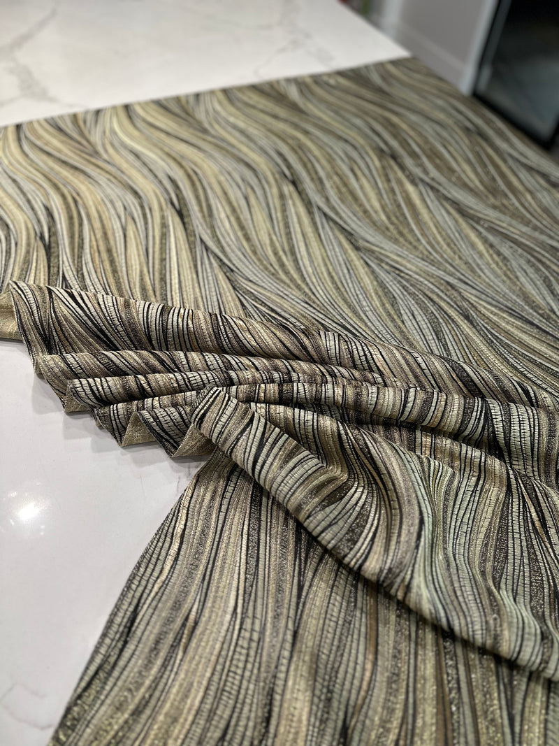 Allure Jacquard Table Linen in Khaki
