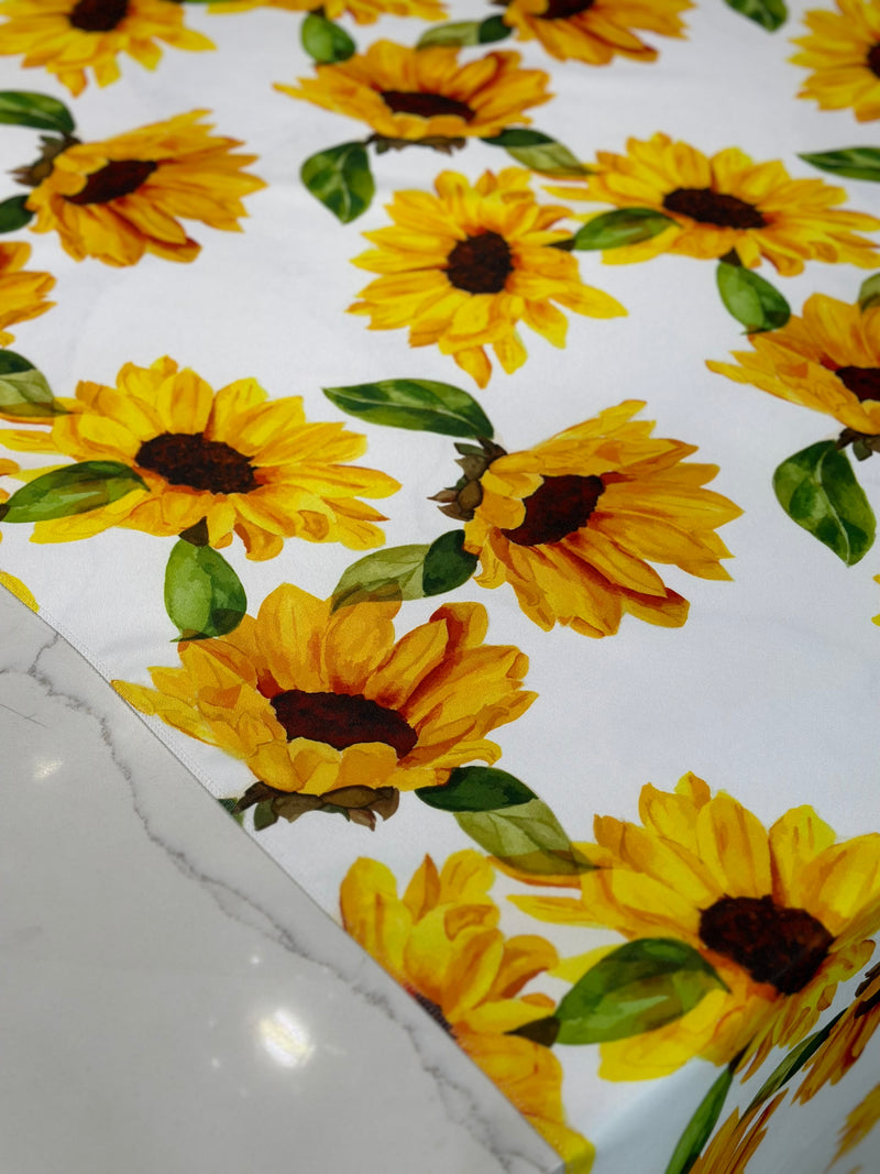 Sunflower (Poly Print) Table Linen