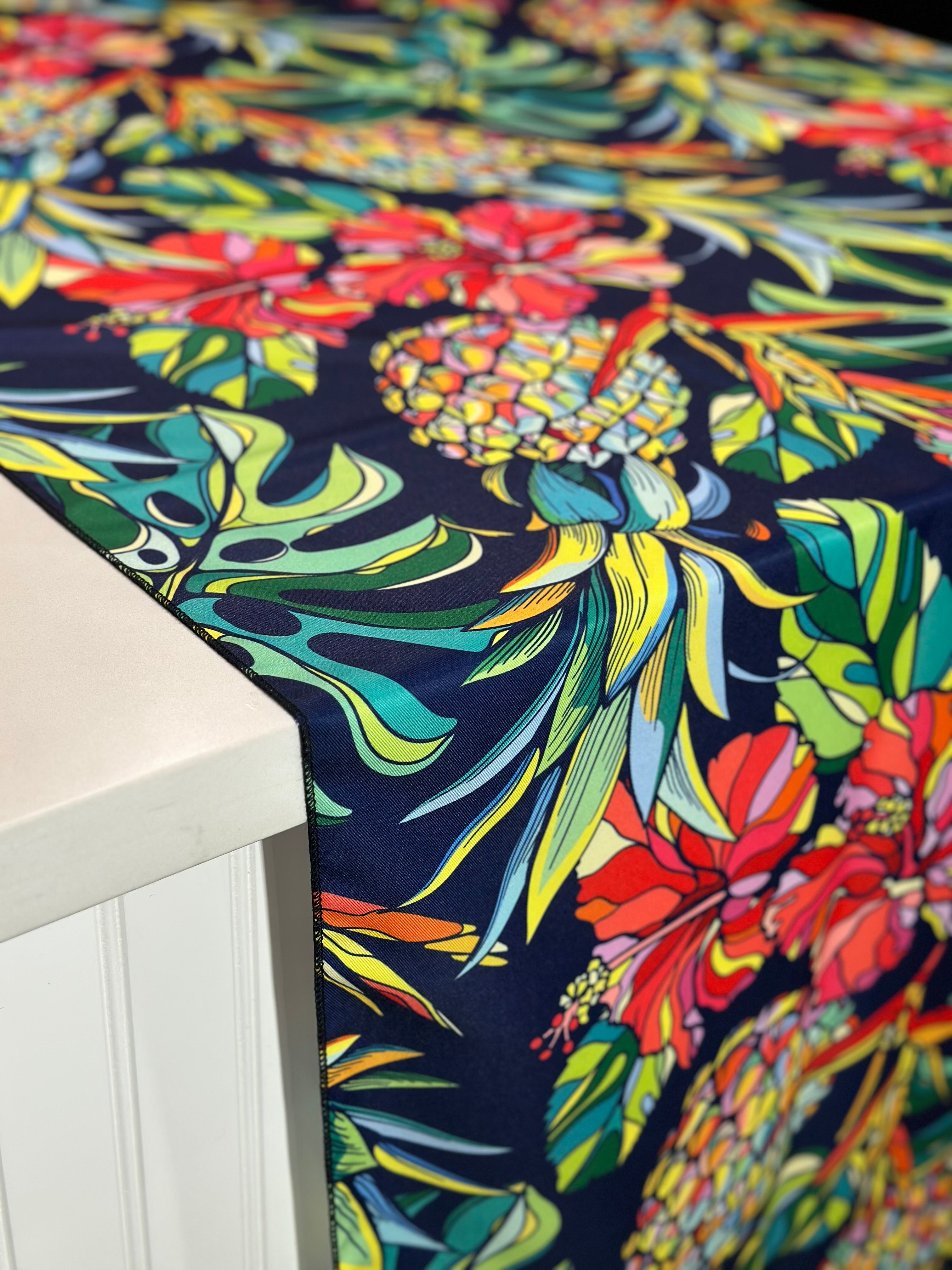 Tropical Funk (Poly Print) Table Linen – Urquid Linen