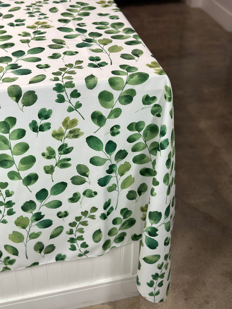 Greenleaf (Poly Print) Table Linen