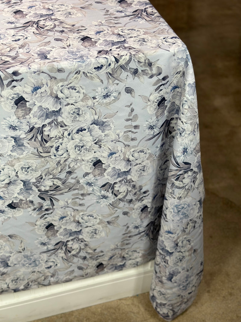 Floral Dusk (Poly Print) Table Linen in Copen Perry