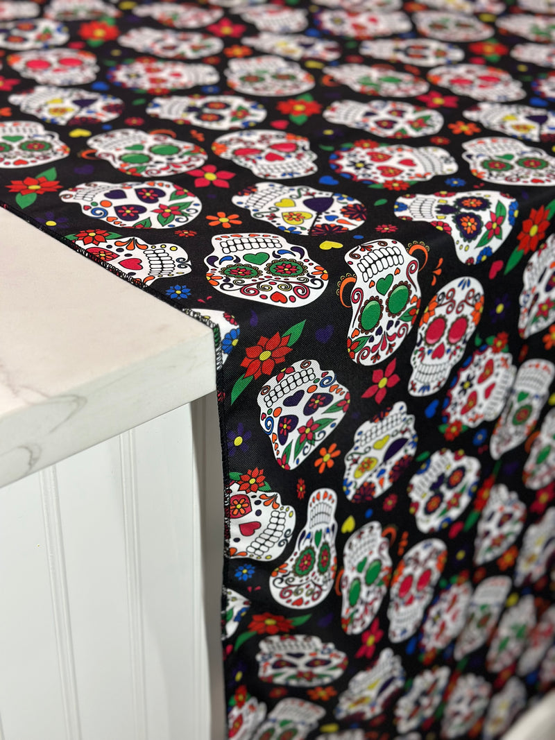 Skull Candy (Poly Print) Table Linen