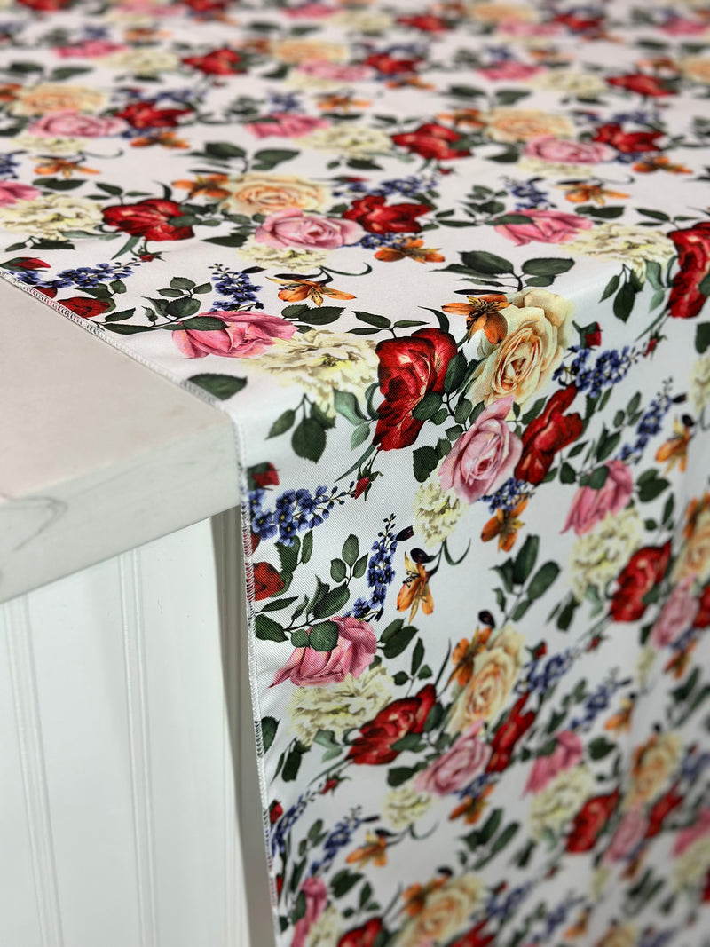 Rose Garden (Poly Print) Table Linen