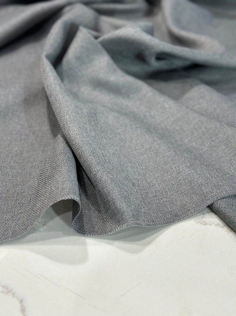 Rustic Linen Table Linen in Dark Grey