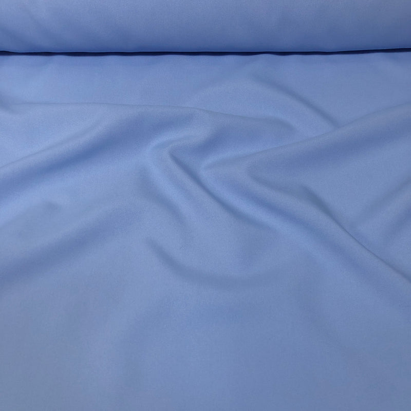 Perry Blue Premium Polyester (Poplin) Tablecloths & Overlays