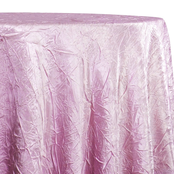 Crush Satin (Bichon) Table Linen in Pink 156