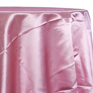 Bridal Satin Table Linen in Pink 156