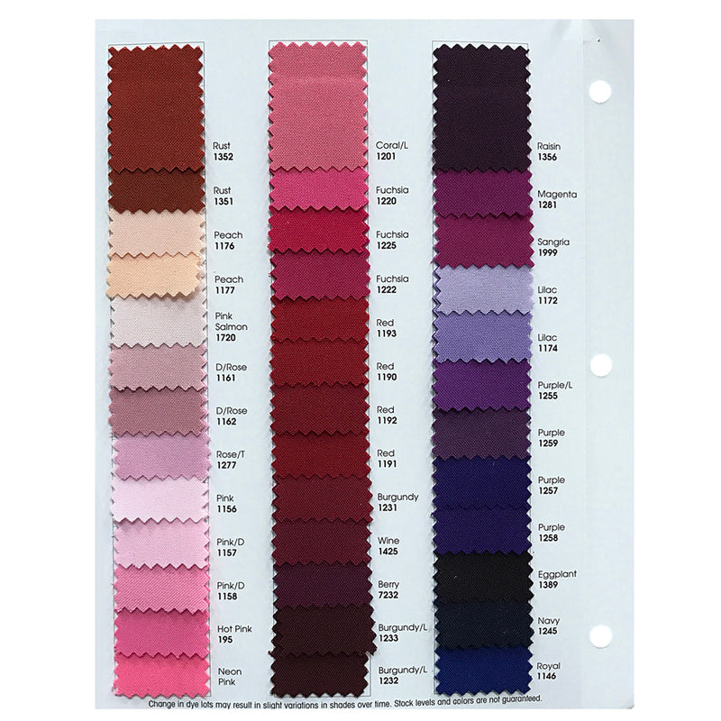 Premium Poly (Poplin) Table Linen in Purple 1257