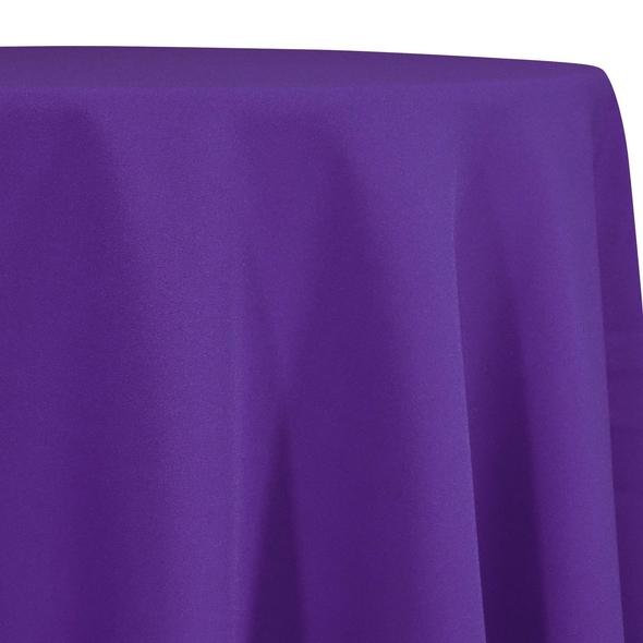 Purple Tablecloth in Polyester for Weddings