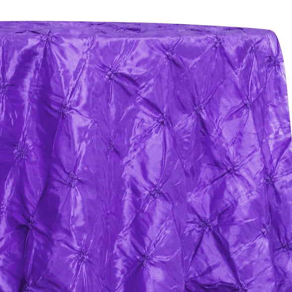 Belly Button (Pinwheel) Table Linen in Purple