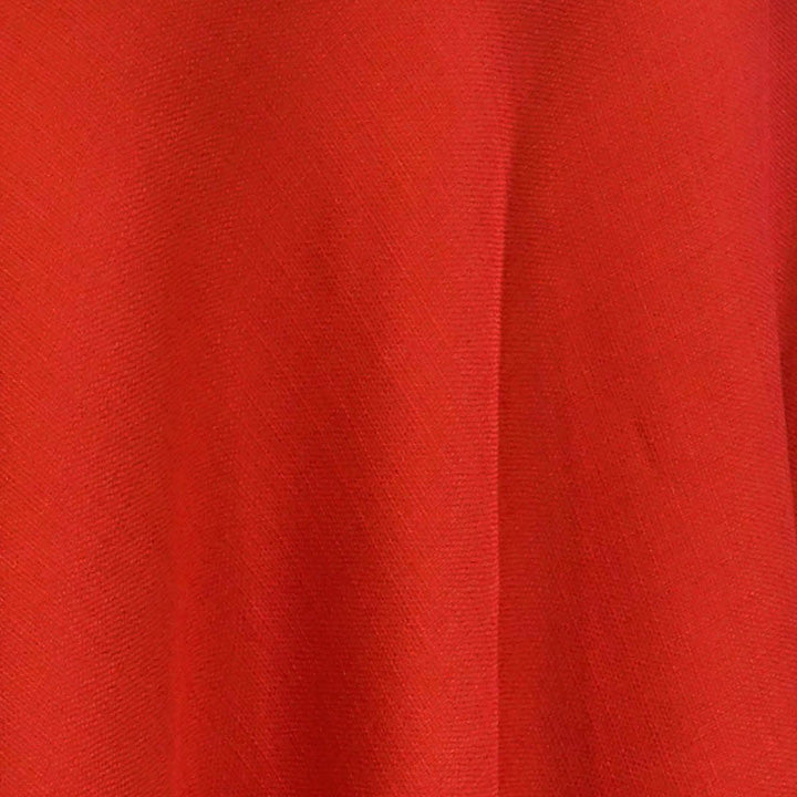 Rustic Linen Wholesale Fabric in Red