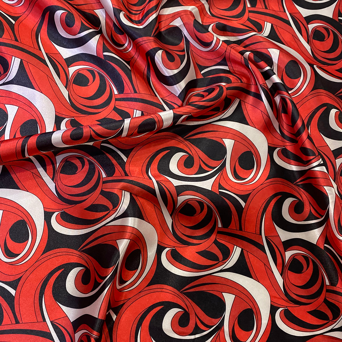 Abstract (Pucci) Wholesale Fabric in Reds