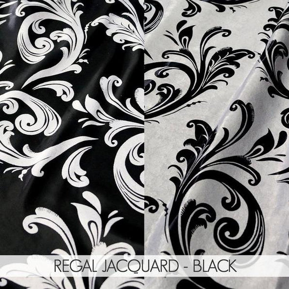 REGAL JACQUARD -  BLACK