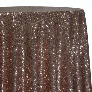 Glitz Sequins Table Linen in Rose Gold