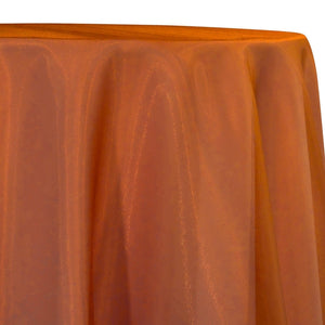 Crystal Organza Table Linen in Rust 035